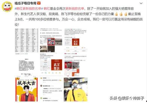 中国明星对疫情贡献,星光闪耀，共筑防线